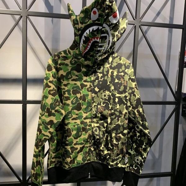 bape pullover shark hoodies