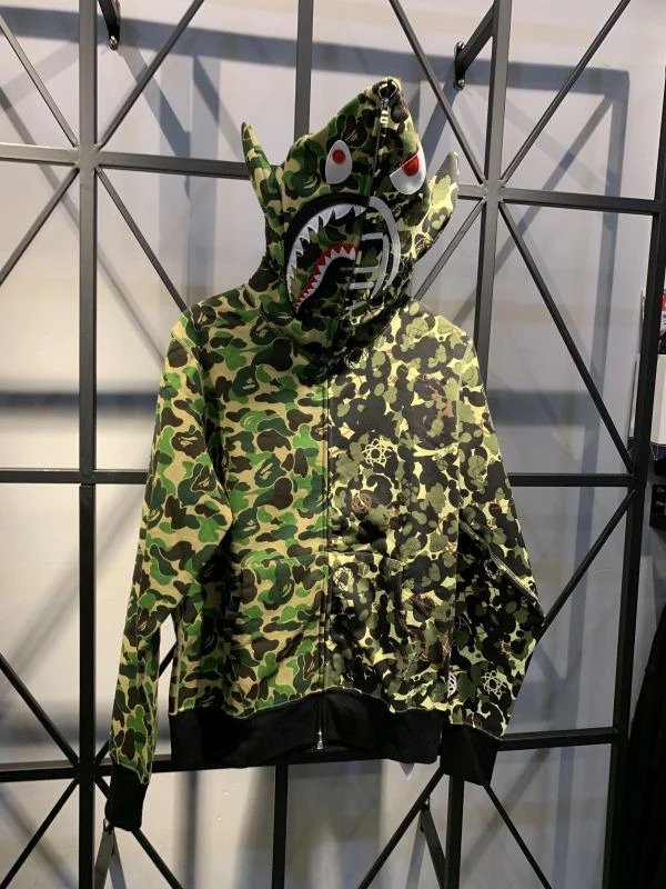 bape pullover shark hoodies