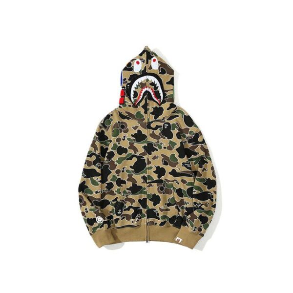 bape undefeated hoodie green