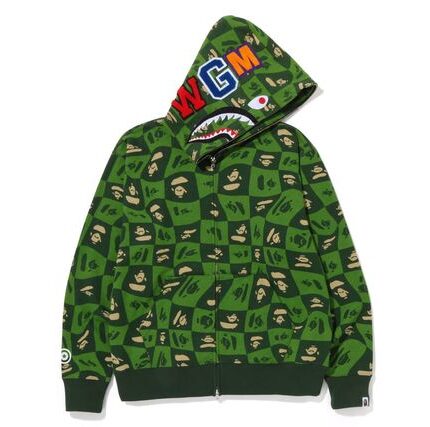 green bape hoodie