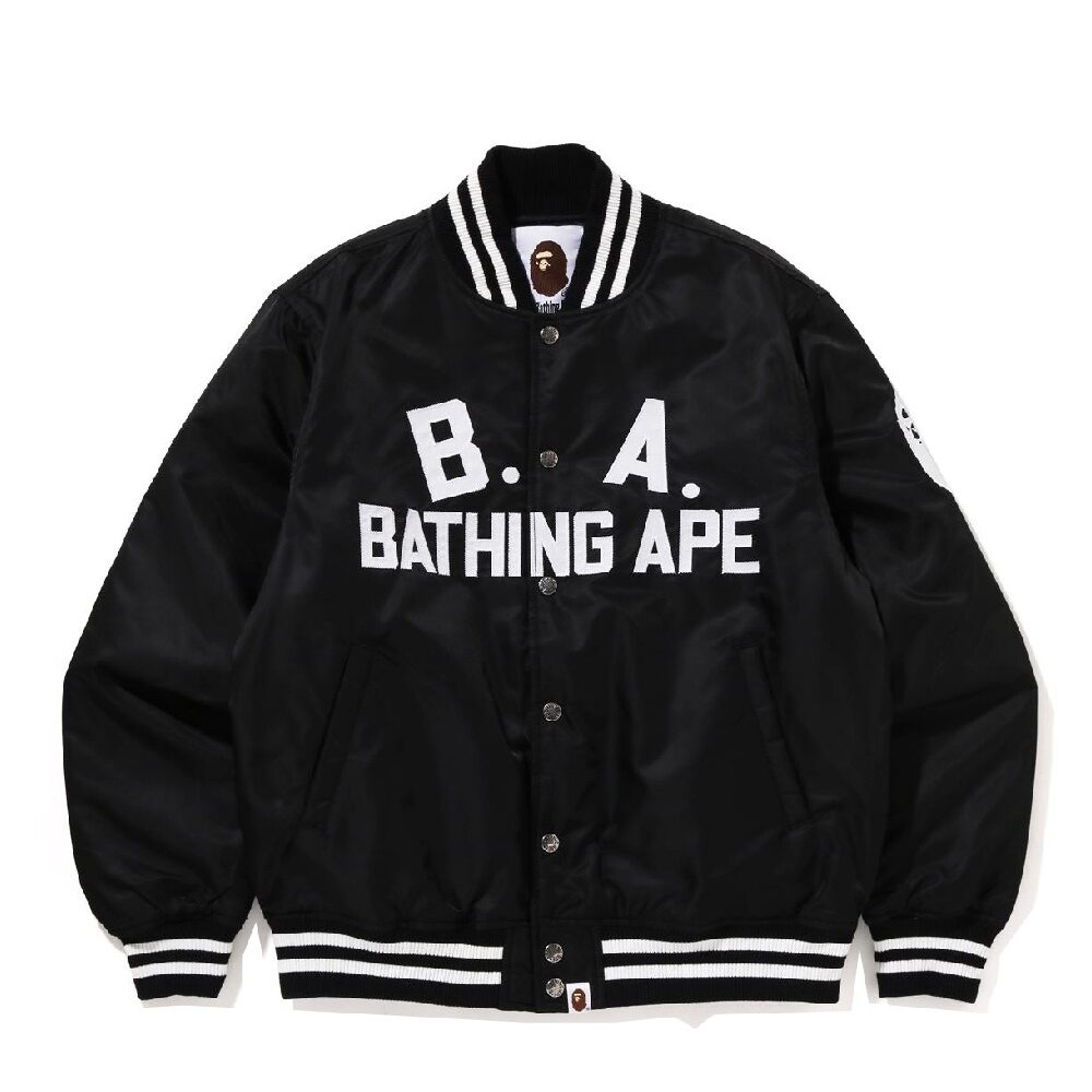 BAPE-B.A-Nylon-Varsity-Jacket