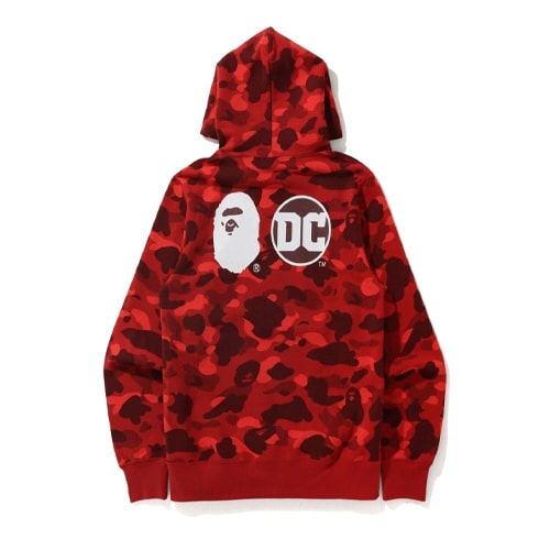 Red-BAPE-x-DC-Superman-Camo-Pullover-Hoodie-1