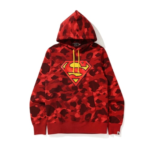 Red-BAPE-x-DC-Superman-Camo-Pullover-Hoodie
