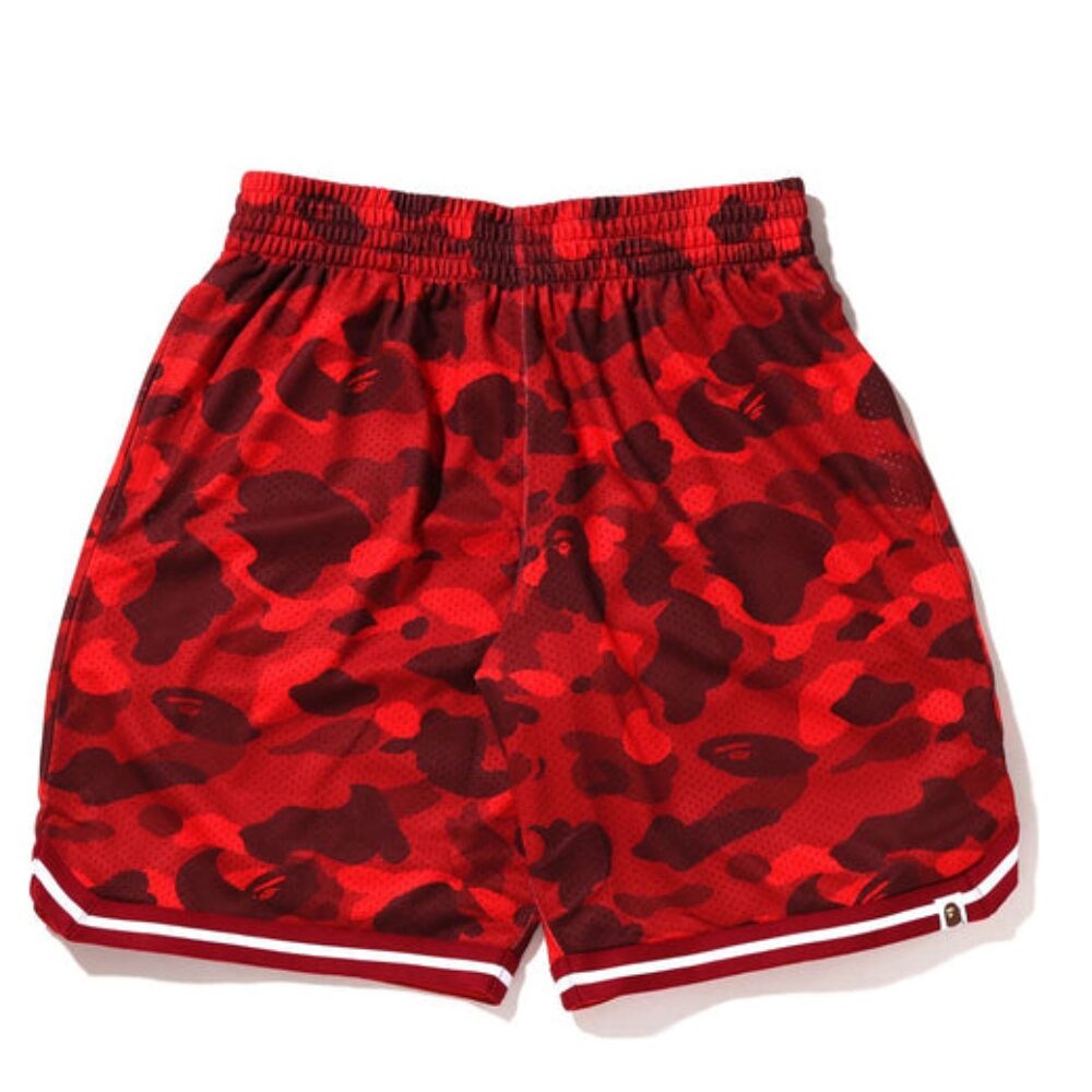 BAPE-Color-Camo-Wide-Fit-Basketball-Shorts-Red-1