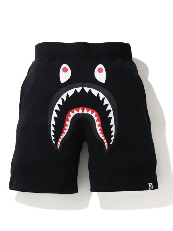 BAPE-Shark-Sweat-Shorts-Black