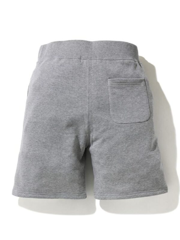 BAPE-Shark-Sweat-Shorts-Grey-1